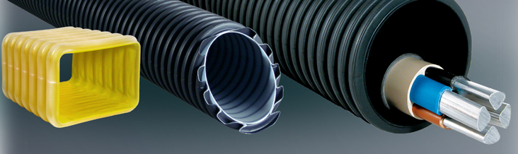 Twin wall corrugated pipe